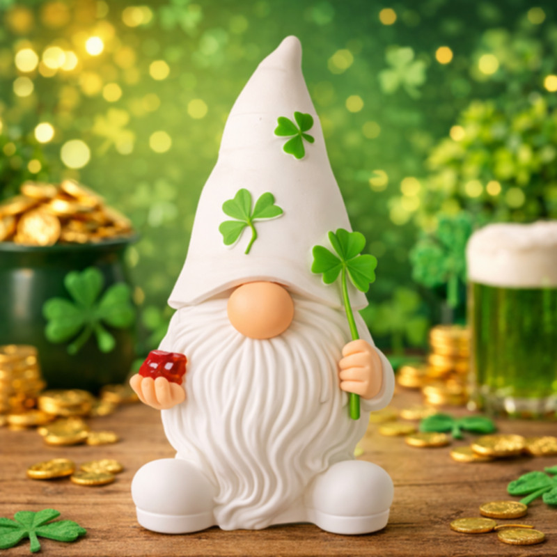 Deko Wichtel Glück handbemalt Glücksbringer Dekoration